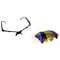 Bison Life Valkyrie Black Temple Interchangeable Safety Glasses Kit, ANSI Z87.1, UV Protection SH-VKSG-CLBKT-MS17-5LSET - alternate 5